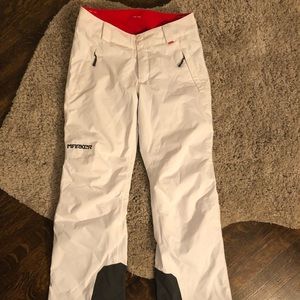 White MARKER ski pants xs